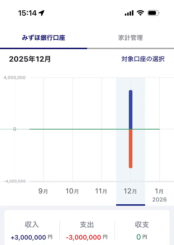 Mizuho Deposit Record